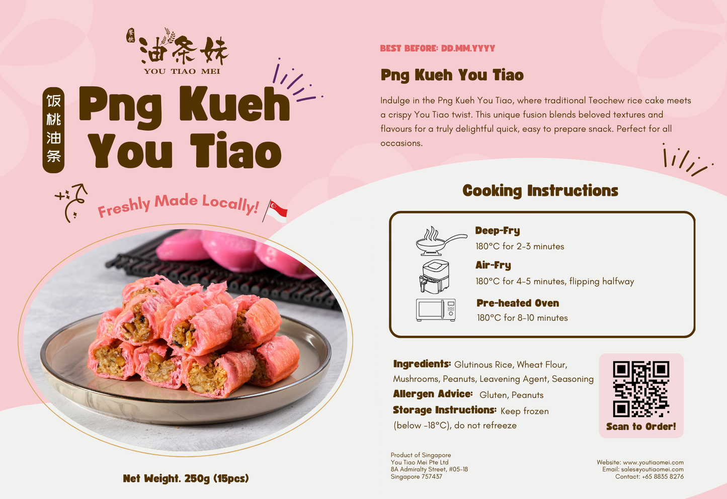 Png Kueh You Tiao (15pcs)